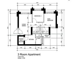 Blk 30 Skyresidence @ Dawson (Queenstown), HDB 3 Rooms #628450331